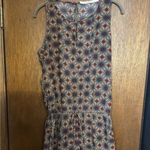 Gibson Patterned Sleeveless Romper
